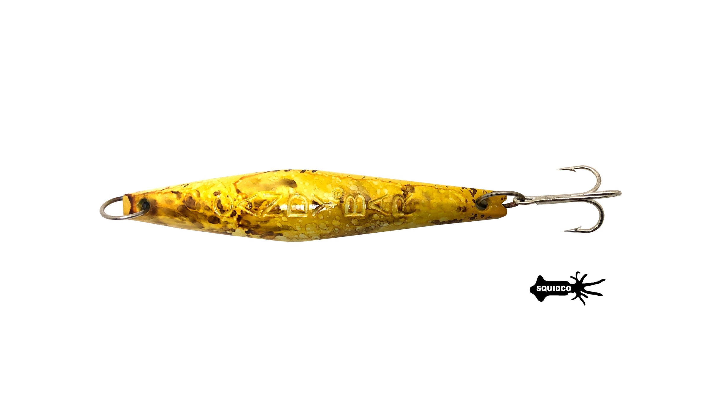 candy bar fishing lures MegaBait and vibrant colors A.M. Fishing - Garlic Infused